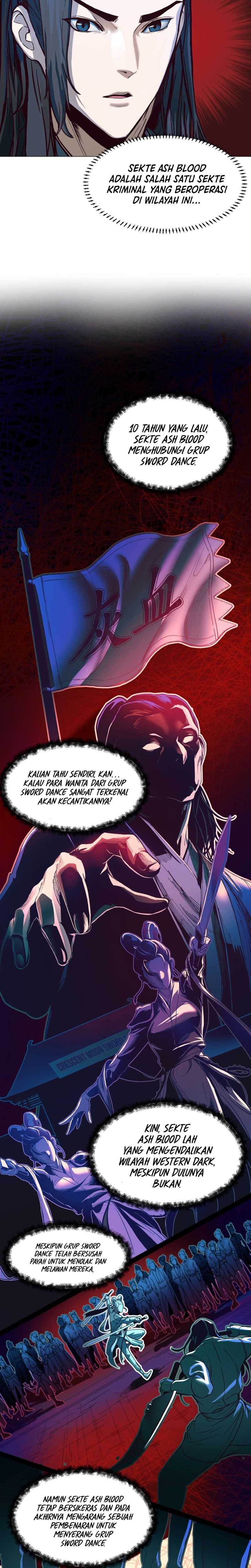 In the Night Consumed by Blades, I Walk(Sword Fanatic Wanders Through The Night) Chapter 1 halaman 40