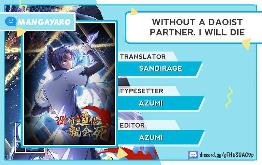 Without a Daoist Partner, I Will Die Chapter 24