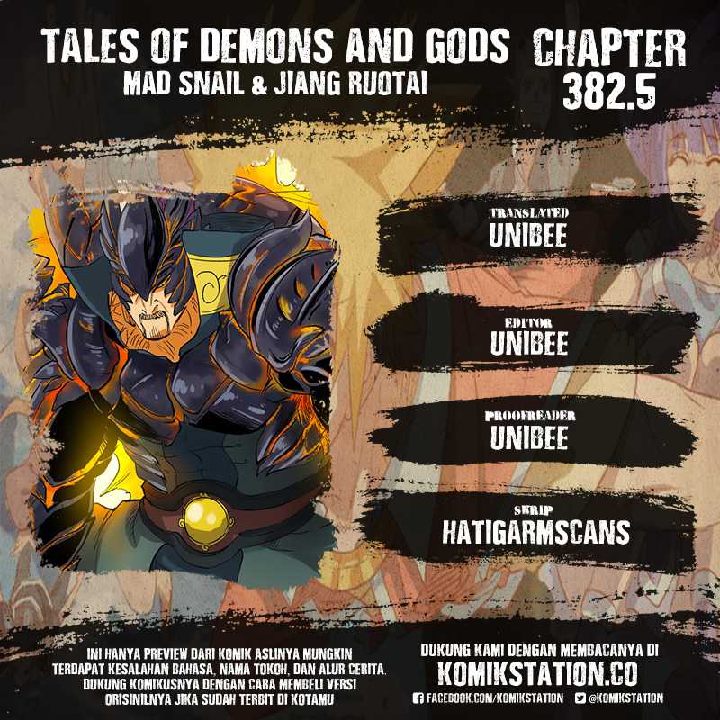 Tales of Demons and Gods Chapter 382.5 halaman 1
