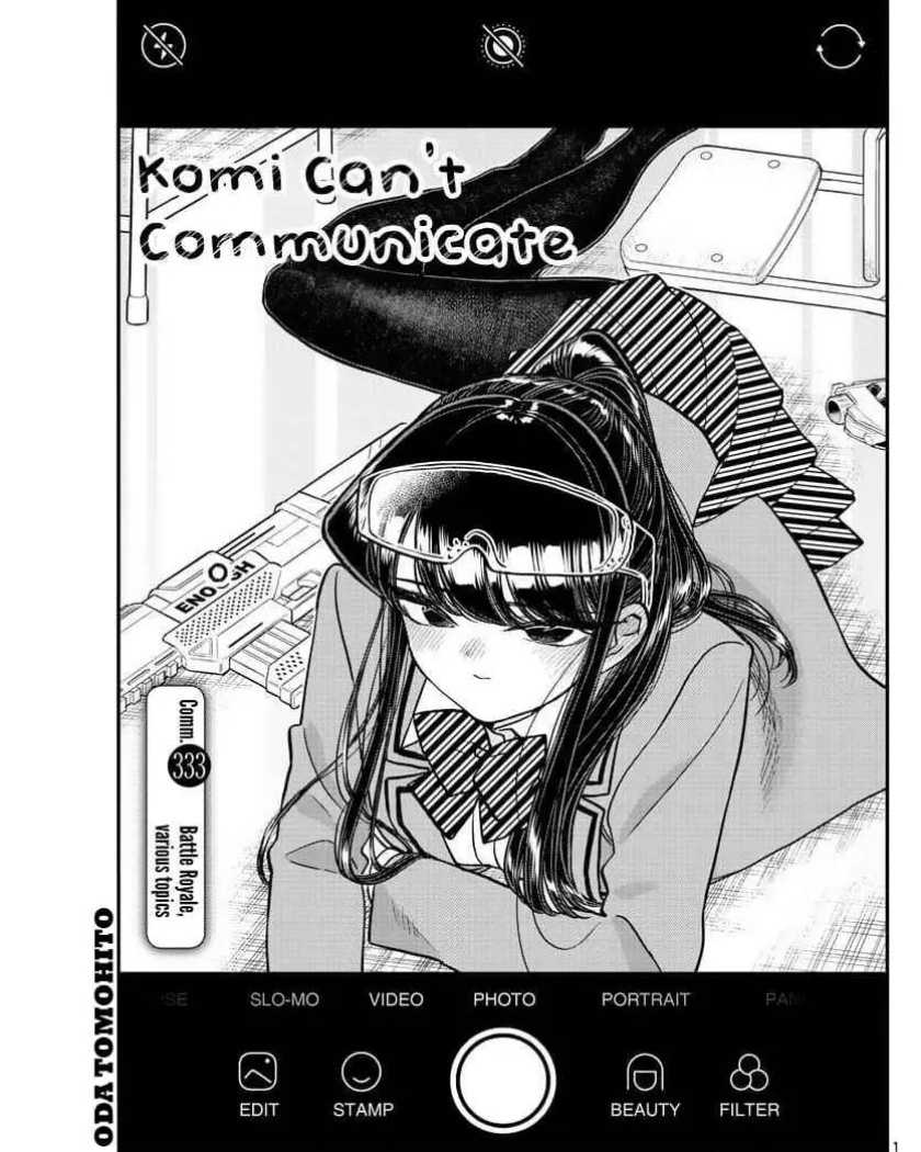 Komi san wa Komyushou Desu Chapter 333