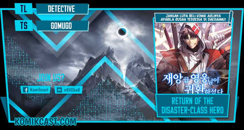 A Disaster-Class Hero Has Returned Chapter 38 halaman 1