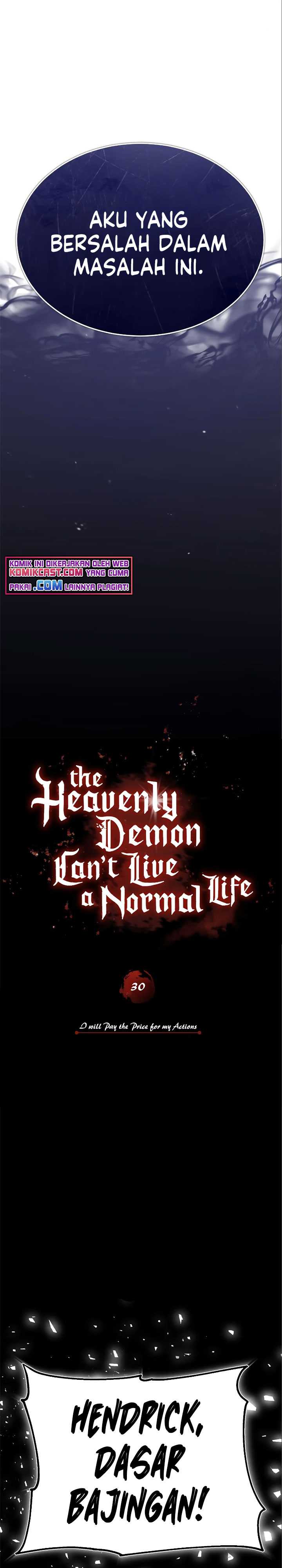 The Heavenly Demon Can’t Live a Normal Life Chapter 30 halaman 9