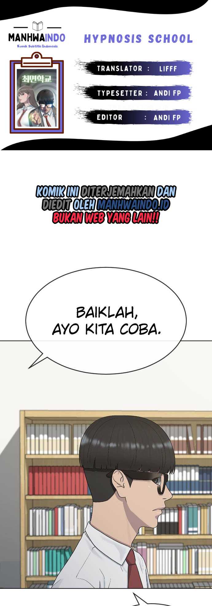 Hypnosis School Chapter 40 halaman 1