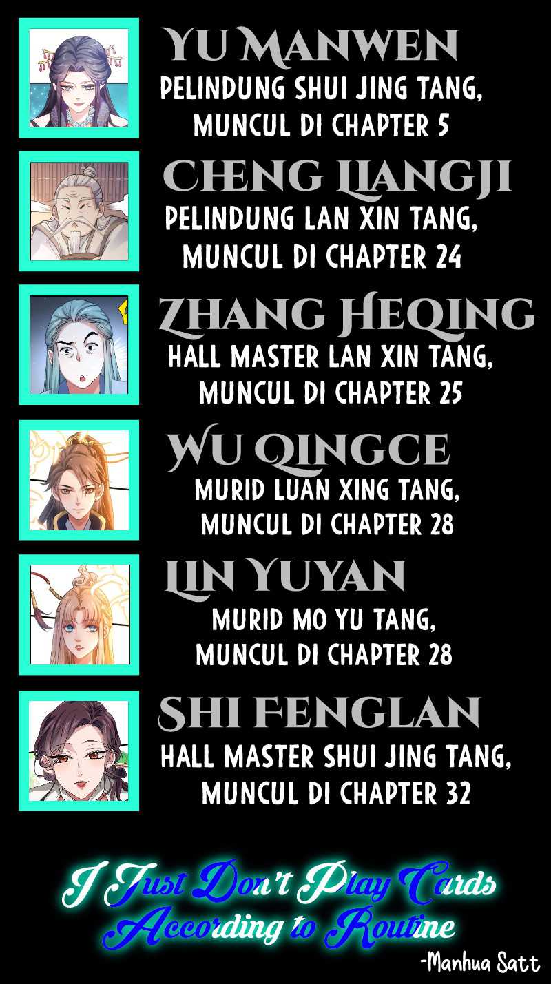 I Just Don’t Play the Card According to the Routine Chapter 51 halaman 35