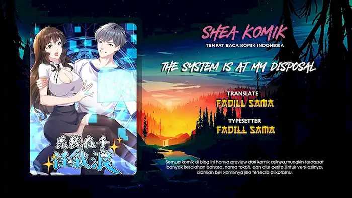 The System Is At My Disposal Chapter 6 halaman 1