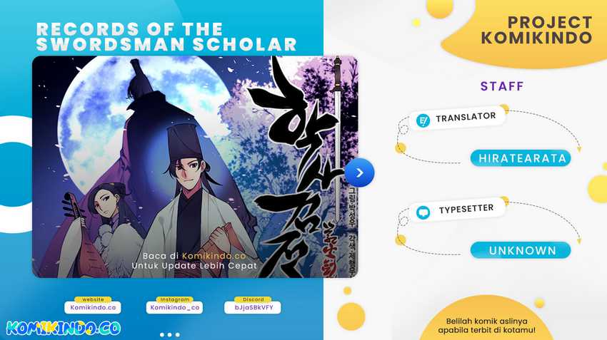 Records of the Swordsman Scholar Chapter 1 halaman 1