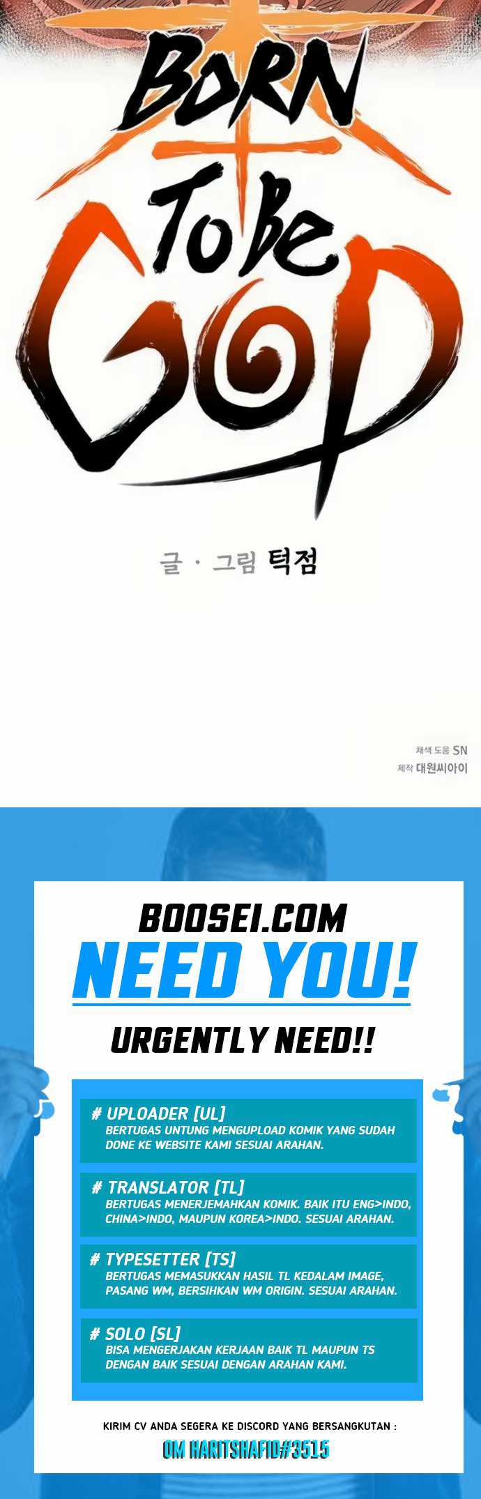 Born to be God (Tokjjom) Chapter 10 halaman 56
