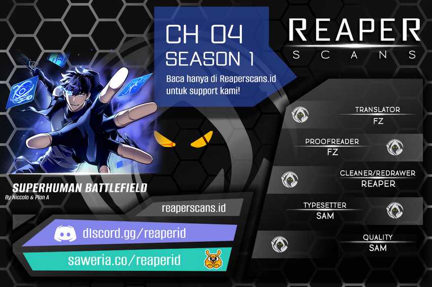 Superhuman Battlefield Chapter 4 halaman 1