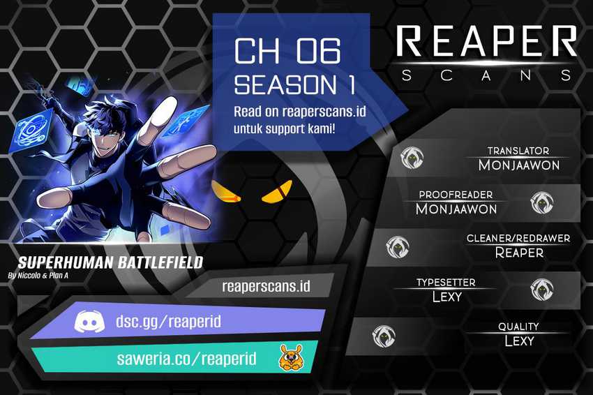 Superhuman Battlefield Chapter 6 halaman 1