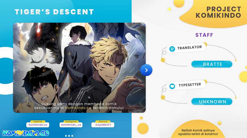 Tiger’s Descent Chapter 13 halaman 1