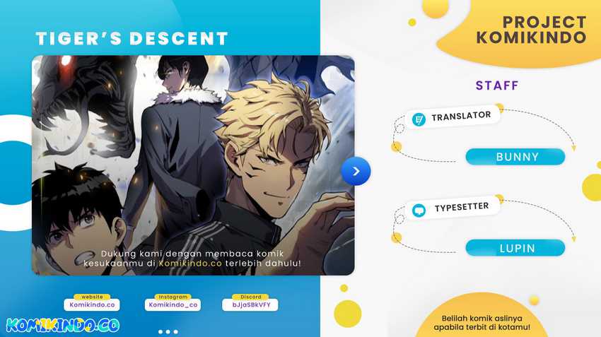 Tiger’s Descent Chapter 14 halaman 1