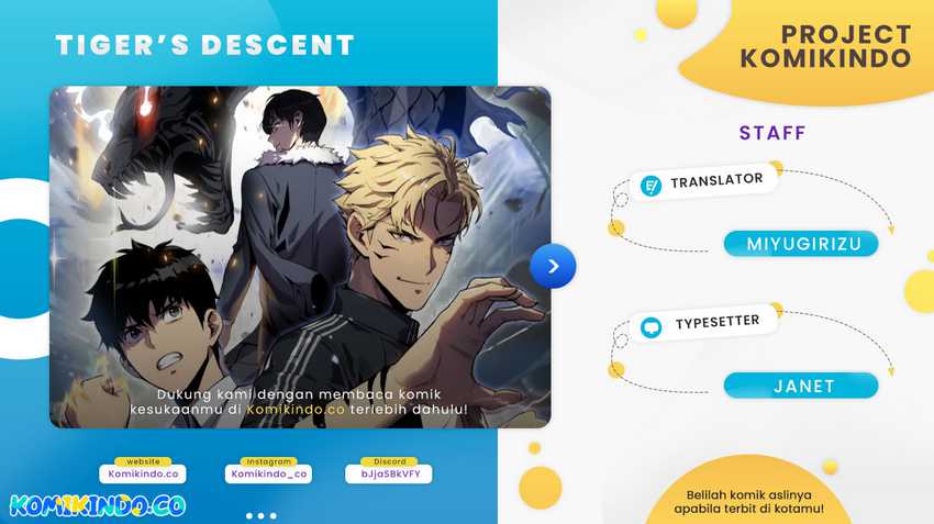 Tiger’s Descent Chapter 17 halaman 1