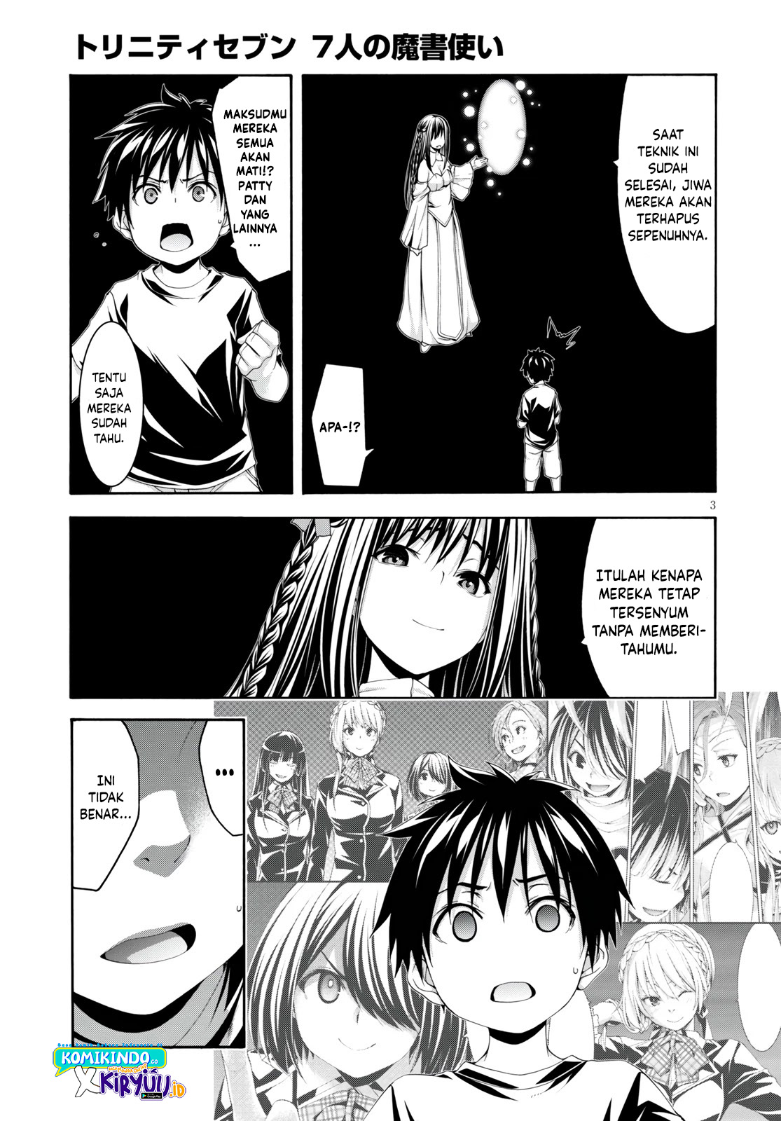 Trinity Seven Chapter 129 page 3