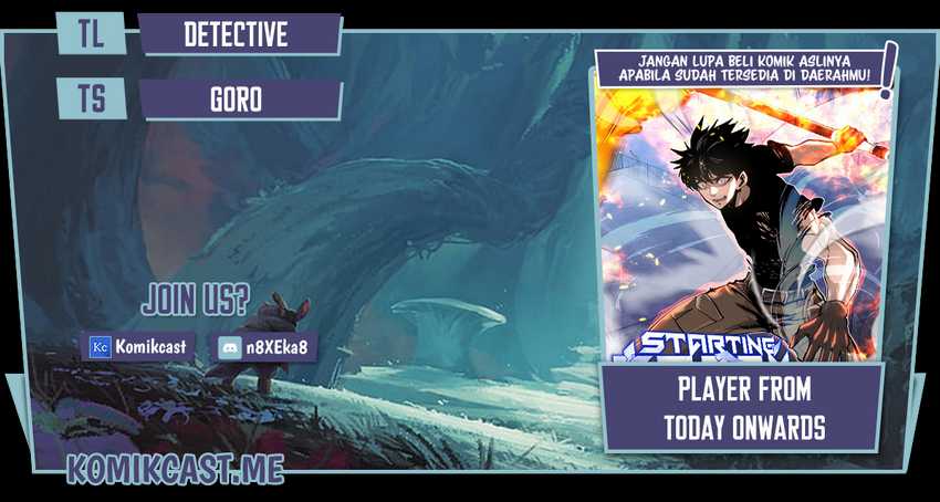 Player from Today Onwards Chapter 45 halaman 1