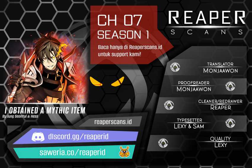 I Obtained a Mythic Item Chapter 7 halaman 1