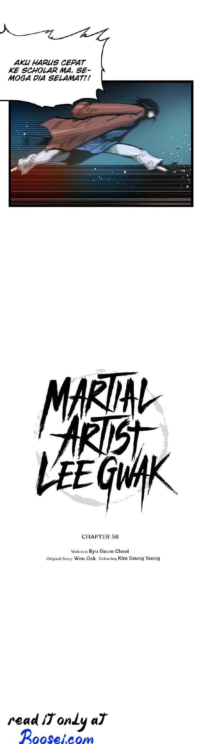 Martial Artist Lee Gwak Chapter 56