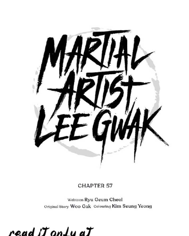 Martial Artist Lee Gwak Chapter 57