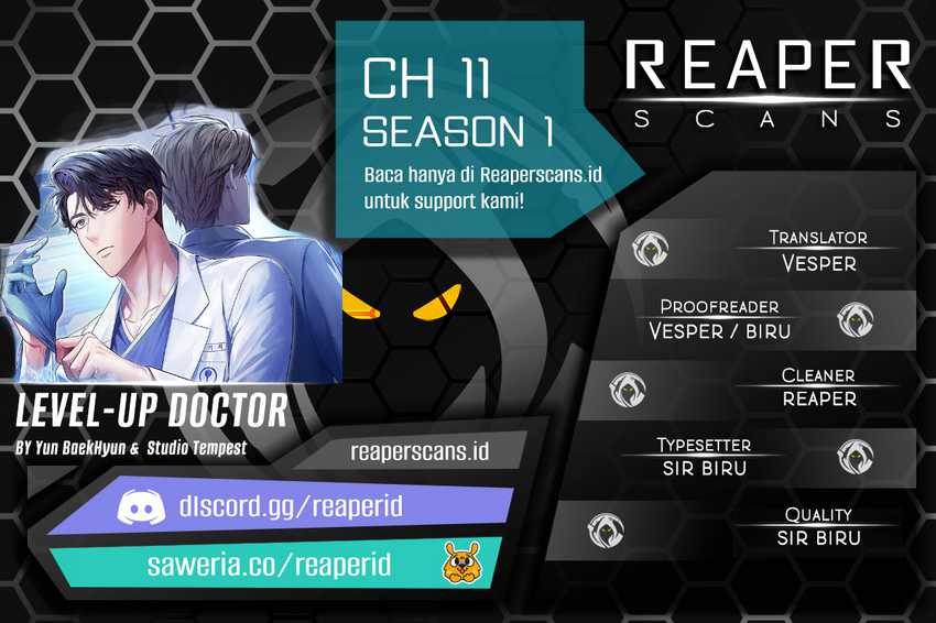 Level-Up Doctor Chapter 11 halaman 1