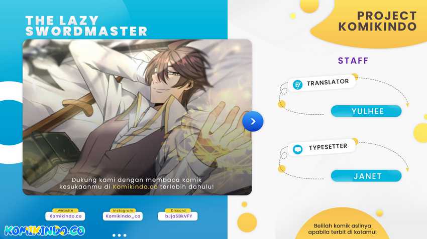 The Lazy Swordmaster Chapter 8 halaman 1