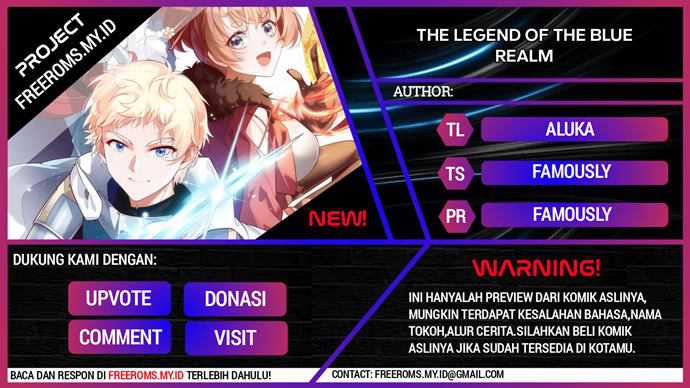The Legend of the Blue Realm Chapter 1 halaman 1