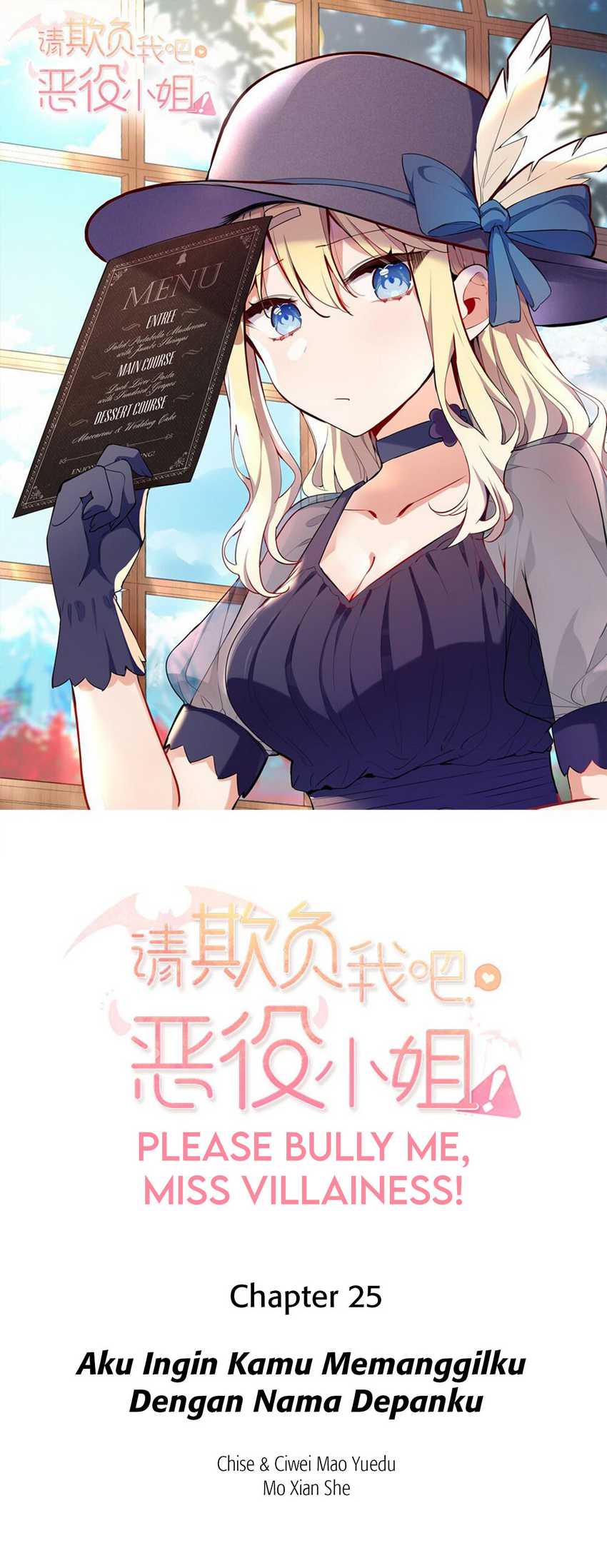 Please Bully Me, Miss Villainess! Chapter 25 halaman 3