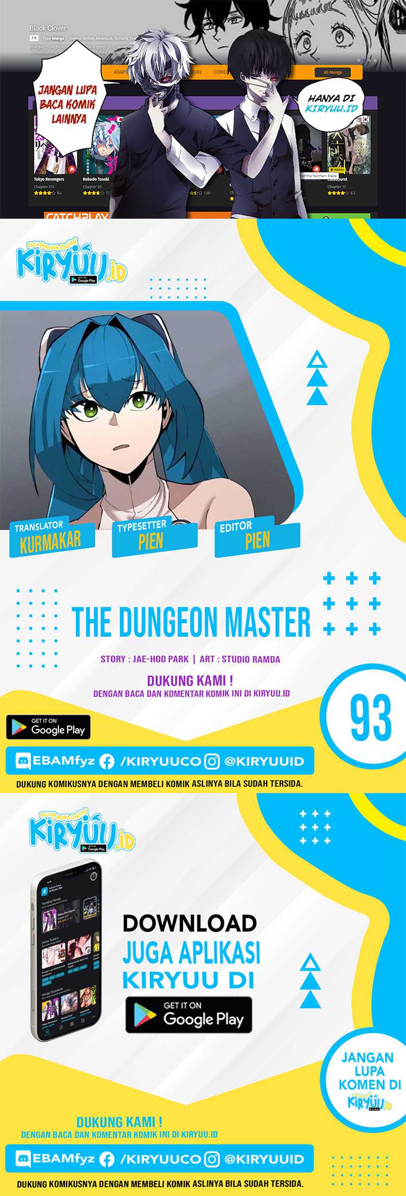 The Dungeon Master Chapter 93 halaman 1